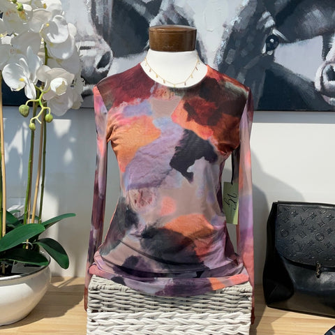 Petit Pois Marble Print Top