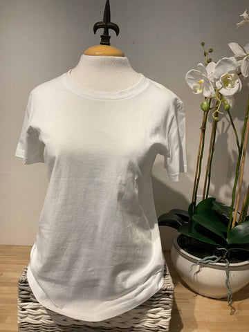 Pure Amici White Short Sleeve Tee