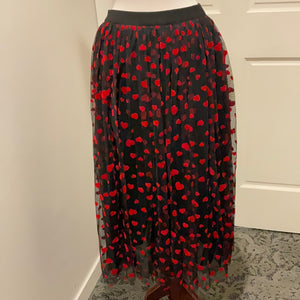 Gabby Isabella Heart Print Skirt