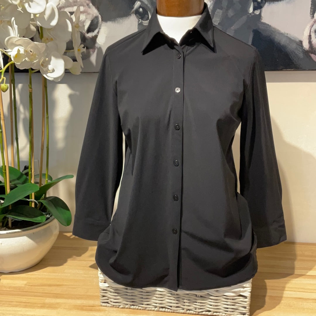 Ameliora Black Travel Blouse