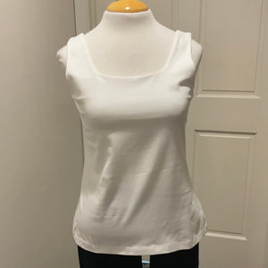 Nic & Zoe White Shelf Bra Tank