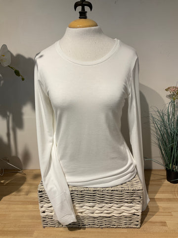 Dolcezza White Long Sleeve Tee