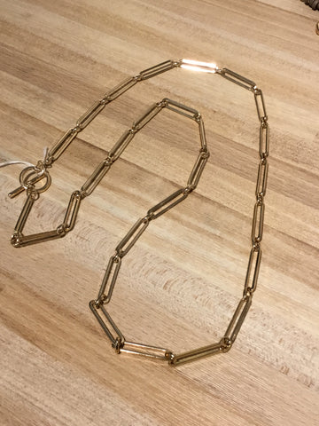 Bi Jou Gold Link Necklace