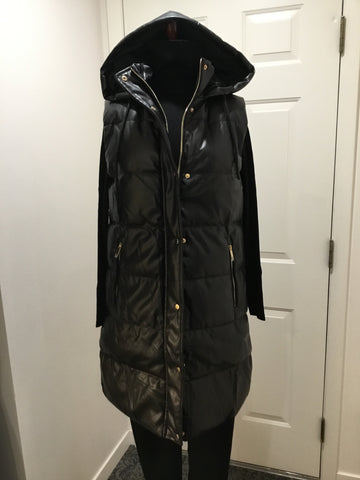 Love Token Sam Black Puffer Vest