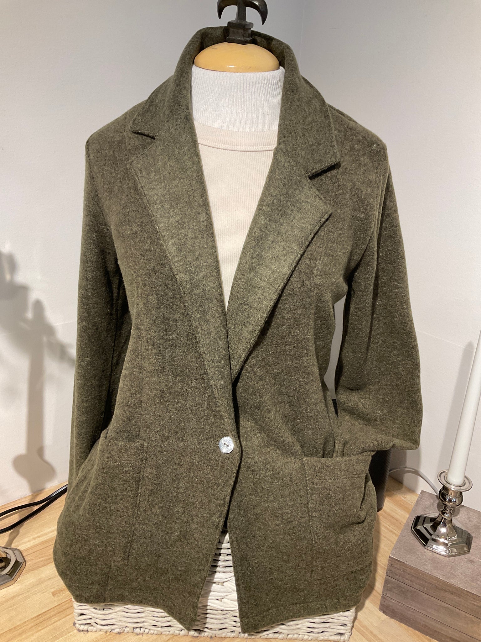 N&M Olive Blazer