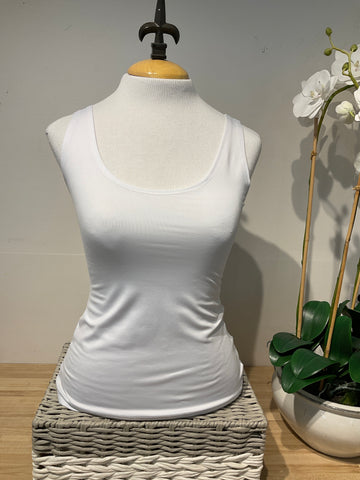 Karen Kane White Basic Tank