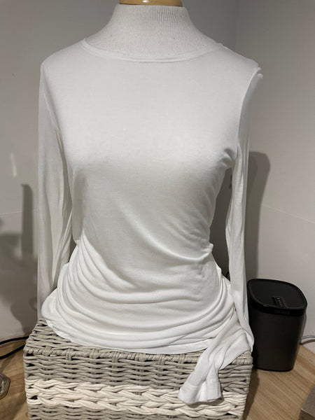N&M Long Sleeve Crew Neck Tee-Black or White