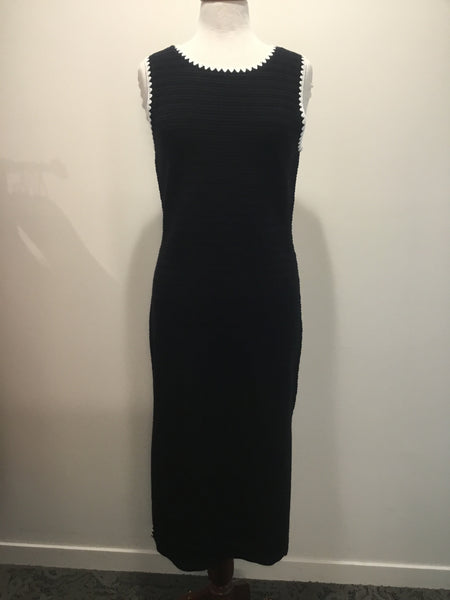 Tribal Black Sleeveless Dress