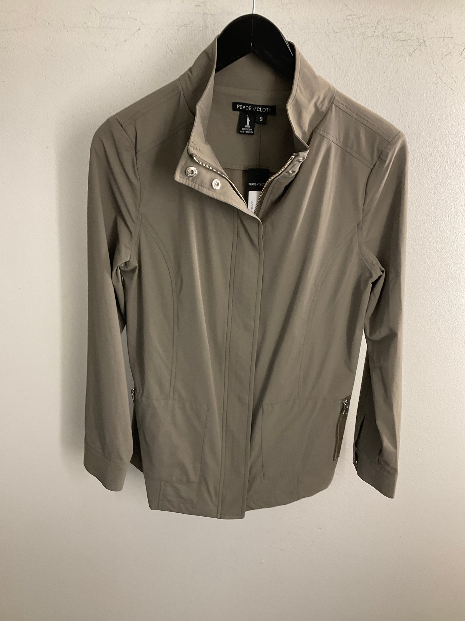 Peace Of Cloth Brody Zip Jacket Mink