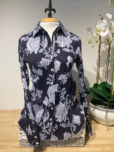 Cino SOUTH PACIFIC INDIGO BUTTON DOWN SHIRT