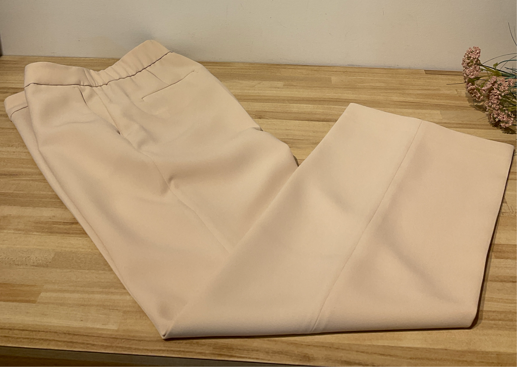 Esqualo Sand Straight Trouser