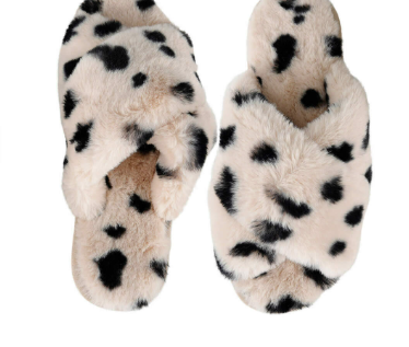 Donna Salyers Wild Cheetah Faux Fur Slipper