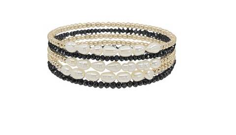 MB Jiff Jet Pearl Bracelet