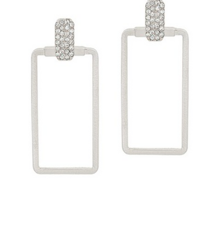 MB Troop Silver Earring