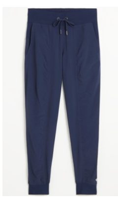 Nic & Zoe Blue TECH STRETCH RUCHED JOGGER – Chauette