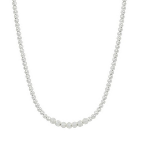 MB Dane Silver Necklace