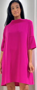 Suzy D Deep Pink Audrey Tunic