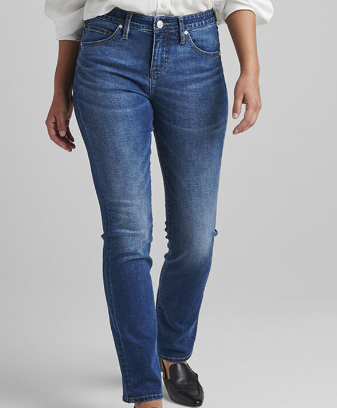 JAG Ruby Mid Rise Straight Leg Jeans