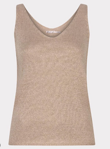 Esqualo Taupe Lurex Cami