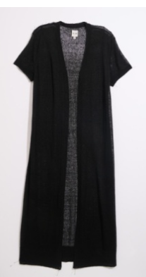 Nic & Zoe Black FEATHERWEIGHT DUSTER