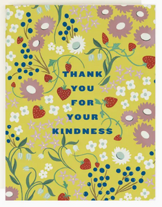 Amy Heitman For Your Kindness Card