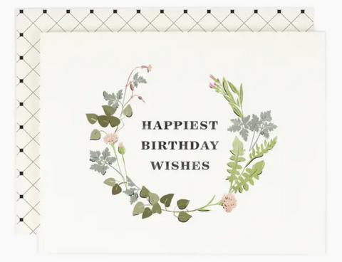 Amy Heitman Happiest Birthday Card