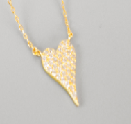 MB Brody Heart Necklace