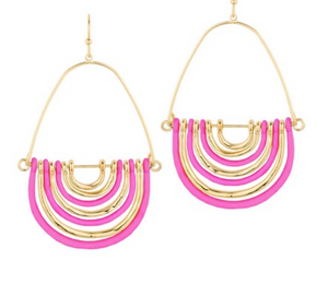 MB York Hot Pink Earring