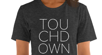 Crimson Collection Touch Down Tee Shirt