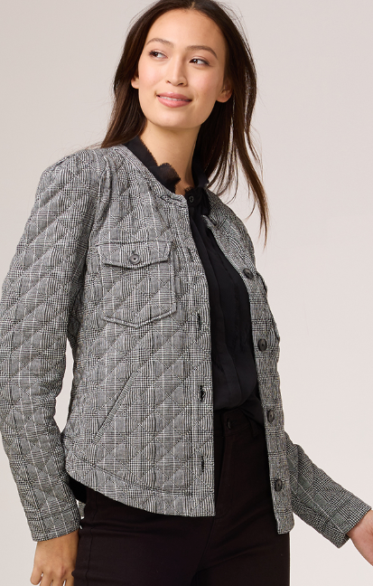 Nic & Zoe Plaid Perfection Jacket