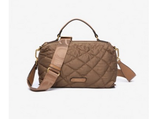 Abbacino Quilted Tan Small Bag