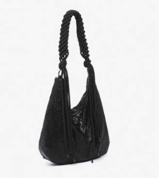 Abbacino Black Metal Handbag