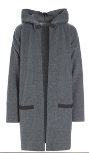 HS Grey Cardigan W/ Hood