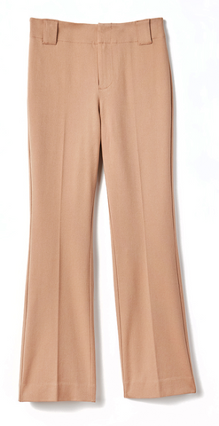 Nic & Zoe Cotton Bi-Stretch Plaza Demi Boot Pant Burro