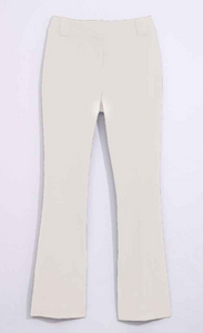 Nic & Zoe Cream Plaza Demi Boot Leg Pant