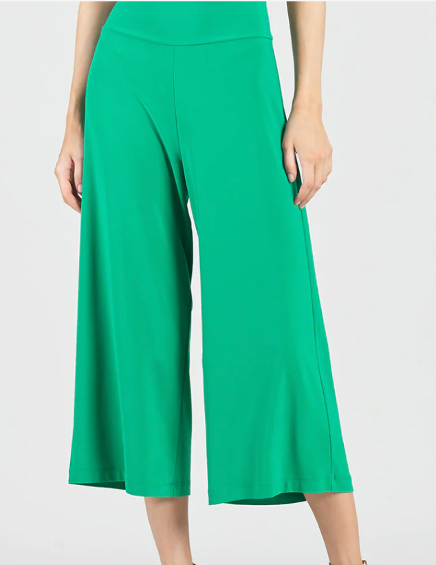 Clara S Emerald Green Pull On Gaucho