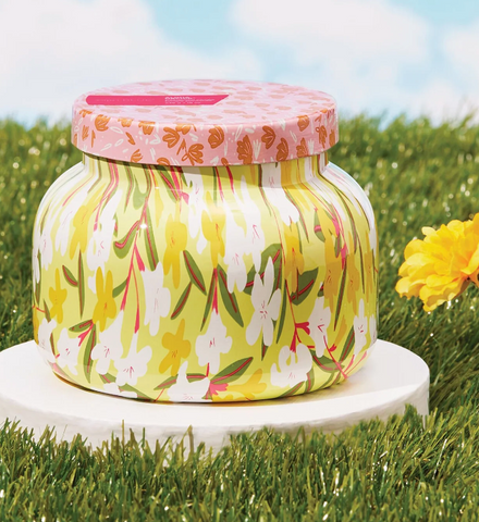 Capri Blue Aloha Orchid Pattern Play Signature Candle, 19 oz
