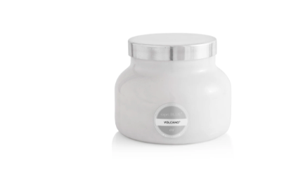 Capri Blue 19 oz White Signature Jar Volcano