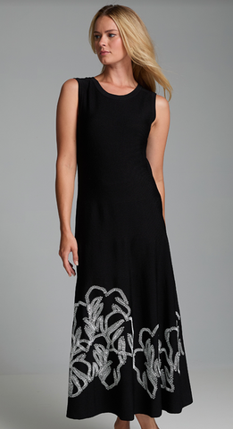 Nic & Zoe Embroidered Twirl Dress