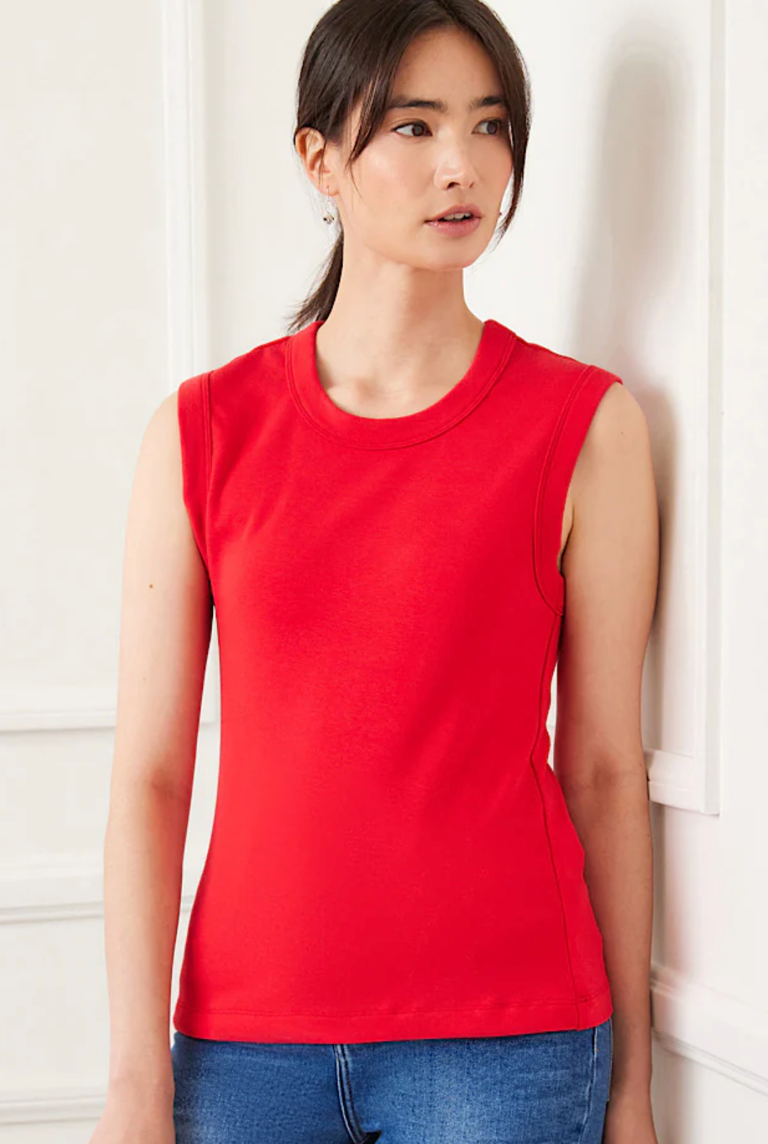 Karen Kane Cherry Tank