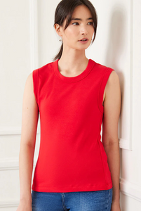 Karen Kane Cherry Tank