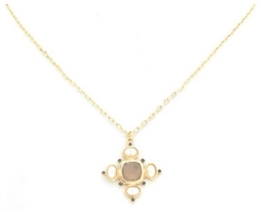 Meghan Browne Coe Labradorite Necklace