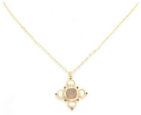 Meghan Browne Coe Labradorite Necklace
