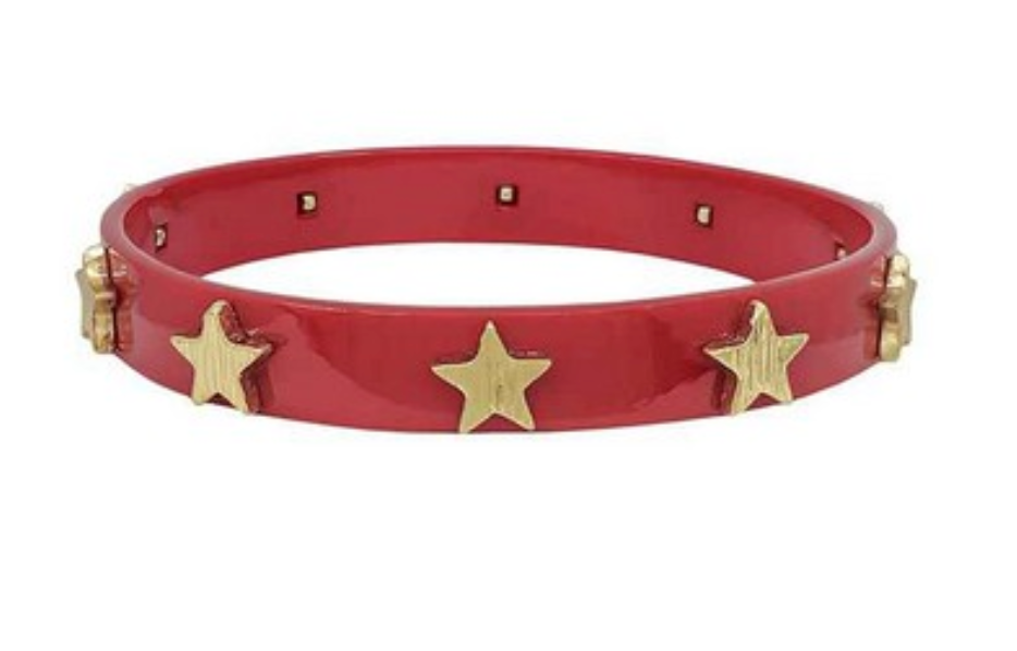 MB July Red Star Bracelet