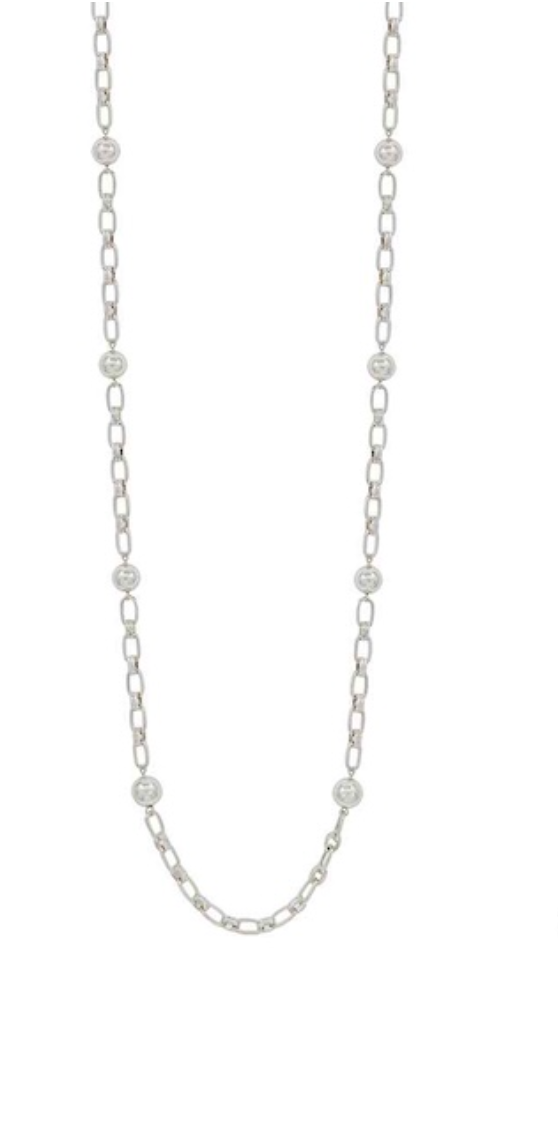 MB Falcon Silver Necklace