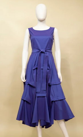 Samuel Dong Periwinkle Long Dress
