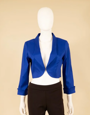 Samuel Dong Cobalt Bolero Jacket