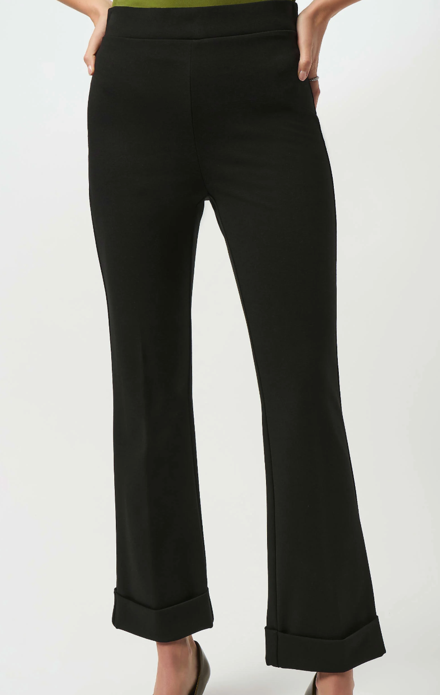 JR Heavy Knit Flared Pull On Pants