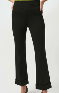JR Heavy Knit Flared Pull On Pants