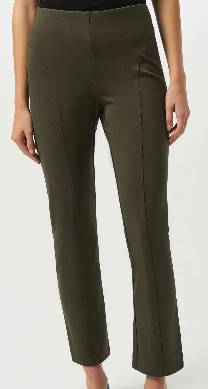 JR Avocado Knit Slim Fit Pull On Pant